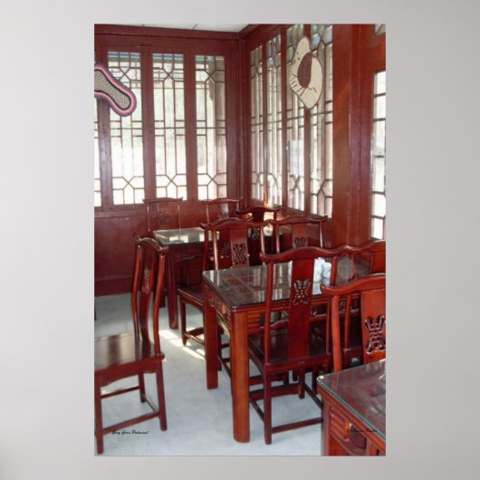 ティーハウスポスター ポスター (正面)