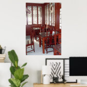 ティーハウスポスター ポスター (ホームオフィス)