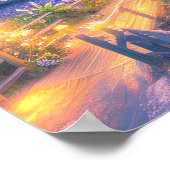 ティーハ日本のウスバイザリバー ポスター (角)