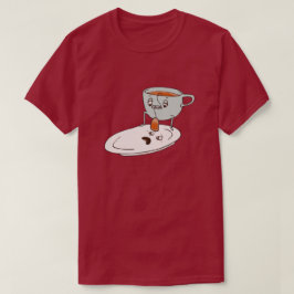 ティーバガーカップとプレートキッチンユーモア日曜日T Tシャツ