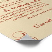 ティーバグミラクルキュア ポスター (角)