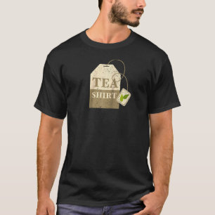 ティーバッグティーカップティーポットラグラン Tシャツ