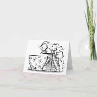 ティーバッグ -- メッセージカード カード