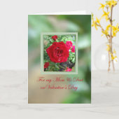 ティーバラママ&パパバレンタインカード カード (黄色い花)