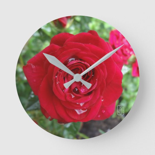 ティーバララウンドウォールクロック ラウンド壁時計 (正面)