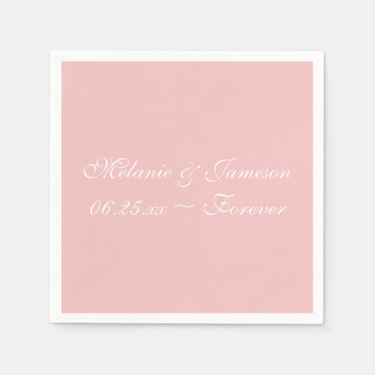 ティーバラ高級無地のカラーナプキン スタンダードカクテルナプキン (正面)