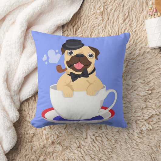 ティーパグの場所 クッション (ブランケット)