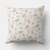 ティーパターン装飾用クッションデコール クッション (正面)