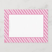 ティーパンと引用文ティーパーティーのお気に入り ポストカード (裏面)