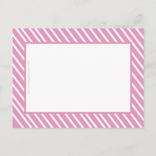 ティーパンと引用文ティーパーティーのお気に入り ポストカード (裏面)