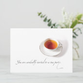 ティーパーティの招待状 招待状 (スタンド正面)