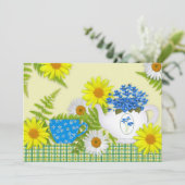 ティーパーティの招待状 招待状 (スタンド正面)