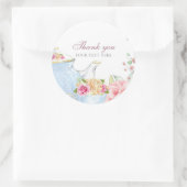 ティーパーティーありがとう ラウンドシール (バッグ)