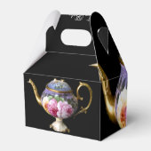 ティーパーティーお願い箱(ゲーブルボックススタイル) フェイバーボックス (裏面サイド)