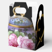 ティーパーティーお願い箱(ゲーブルボックススタイル) フェイバーボックス (オープン)