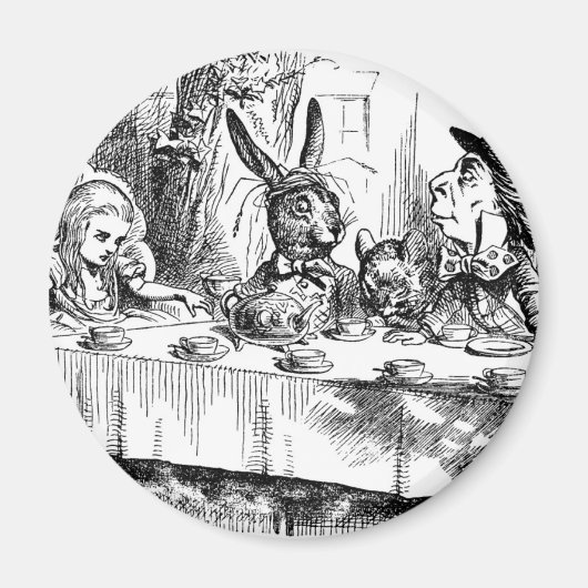 ティーパーティーと狂気 マグネット (正面)