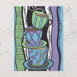 ティーパーティーのポストカード ポストカード