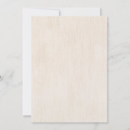 ティーパーティーガール誕生日ミントティール（緑がかった色）ウォーター色 招待状 (裏面)