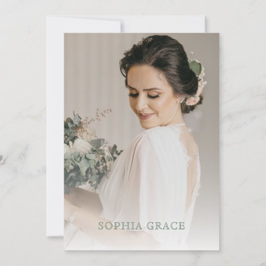 ティーパーティーパウダーピンククリームヴィンテージブライダルシャワー 招待状 (裏面)