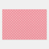 ティーパーティーパステルギフトラッピング紙セット ラッピングペーパーシート (正面2)