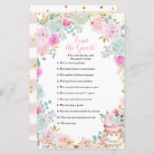 ティーパーティーパステルフローラ検索ザゲストゲーム (正面/裏面)