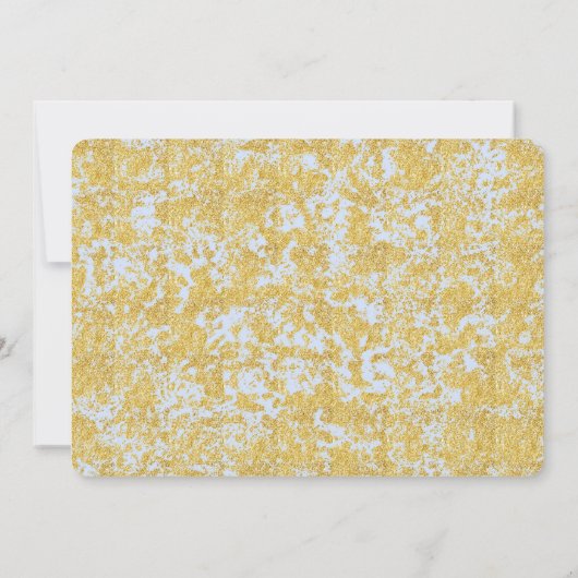 ティーパーティーフォト招待状 招待状 (裏面)