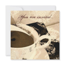 ティーパーティーブライダルシャワーの招待