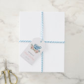 ティーパーティーブライダルシャワー ギフトタグ (より糸付き)