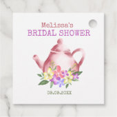 ティーパーティーブライダルシャワー フェイバータグ (裏面)