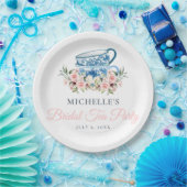 ティーパーティーブライダルシャワー ペーパープレート (パーティー)
