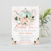 ティーパーティーブライダルシャワー 招待状 (スタンド正面)