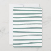 ティーパーティーブライダルシャワー 招待状 (裏面)