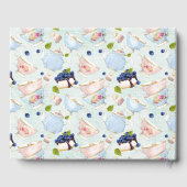 ティーパーティーレースドリーバラティーカップ ゲストブック (裏面)