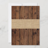 ティーパーティー招待状プリンセスクラウンポットアリス誕生日 招待状 (裏面)