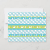 ティーパーティー点線 招待状 (裏面)