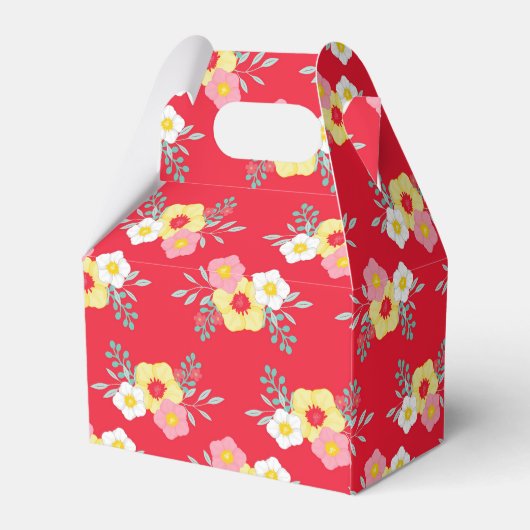 ティーパーティー誕生日 フェイバーボックス (裏面サイド)