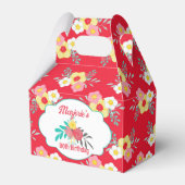 ティーパーティー誕生日 フェイバーボックス (正面サイド)