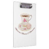 ティーパーティー エレガント ブライダルシャワー バチェロレッテ クリップボード (右)