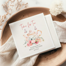 ティーパーティー ブライダルシャワー スタンダードカクテルナプキン