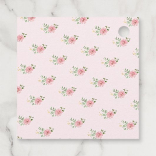 ティーパーティー ブライダルシャワー フェイバータグ (裏面)