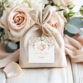 ティーパーティー ブライダルシャワー フェイバータグ