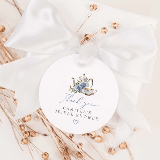 ティーパーティー ブライダルシャワー フェイバータグ