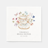 ティーパーティー ペーパーナプキン スタンダードカクテルナプキン (正面)