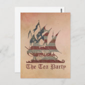 ティーパーティー ポストカード (正面/裏面)