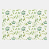 ティーパーティー ラッピングペーパーシート (正面2)