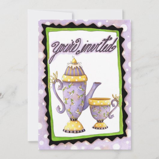 ティーパーティー - 招待状 (正面)