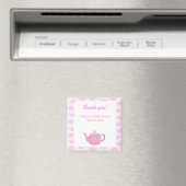 ティーピンクのティーポット好きマグネットの時間 マグネット (インサイチュ (食洗機))