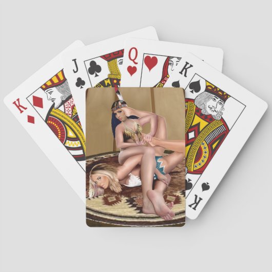 ティーピーでのキャットファイト トランプ (裏面)