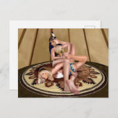 ティーピーでの激戦 ポストカード (正面/裏面)