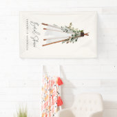 ティーピーモダンの葉、ボヘミアの裏スタイリッシュ庭 横断幕 (インサイチュ)